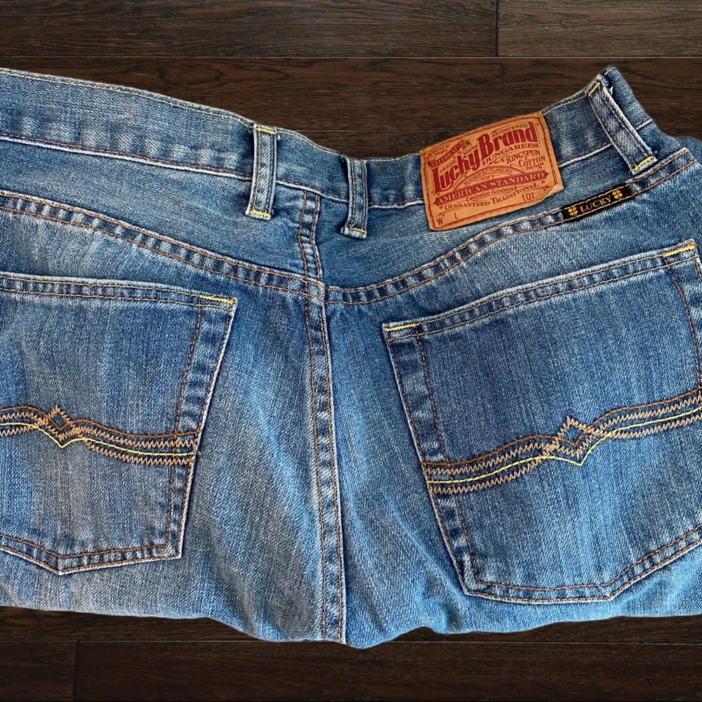 Lucky Brand Dungarees Straight Leg Jeans 32x30